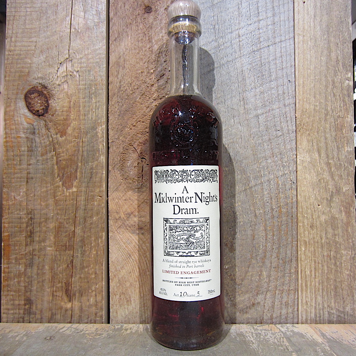 Savor the Unique Blend of High Wests A Midwinter Nights Dram Act 10 Rye Whiskey