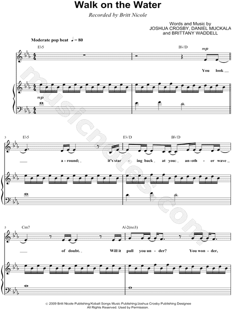 Download Didn’t I Walk on the Water Sheet Music for Free