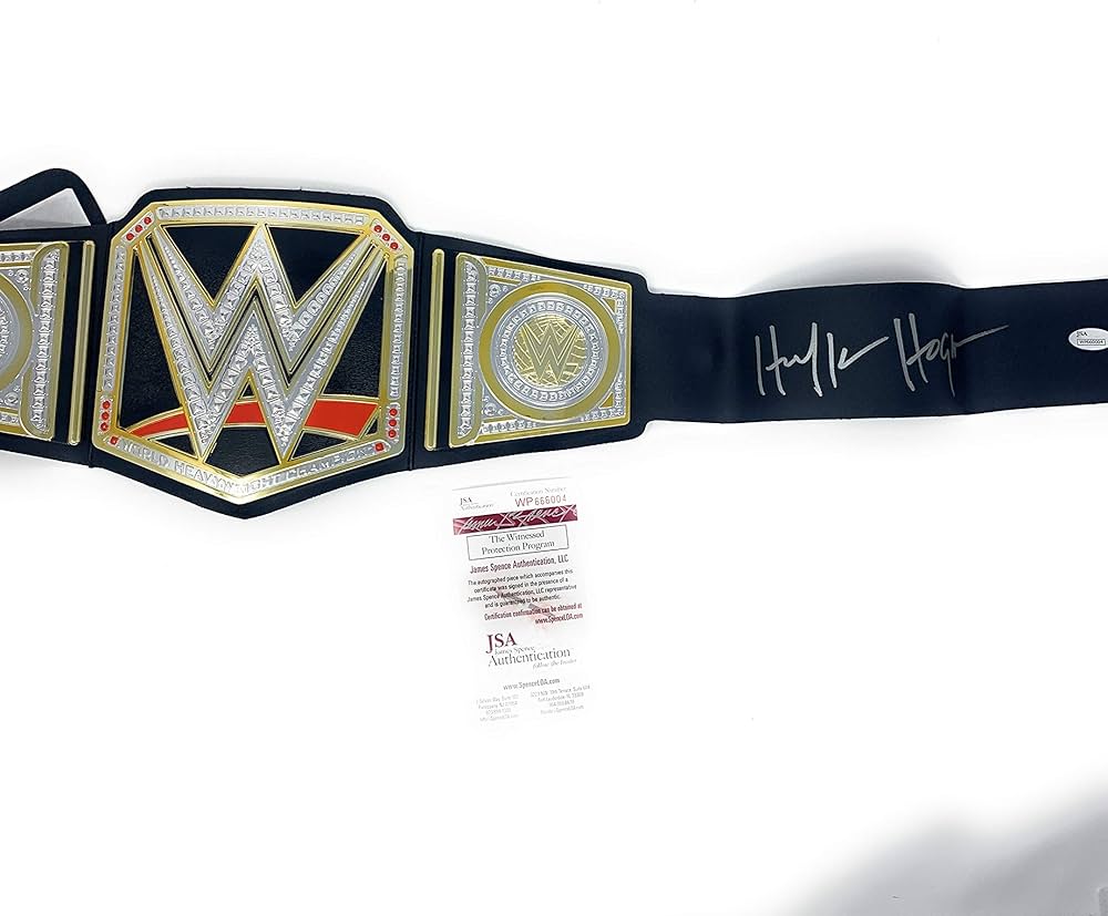 Shop WWE Signed Championship Belts – Unique Wrestling Memorabilia