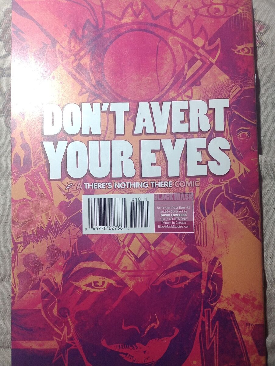 Dont Avert Your Eyes Comic: A Dark Journey by Maria Llovet and Patrick Kindlon