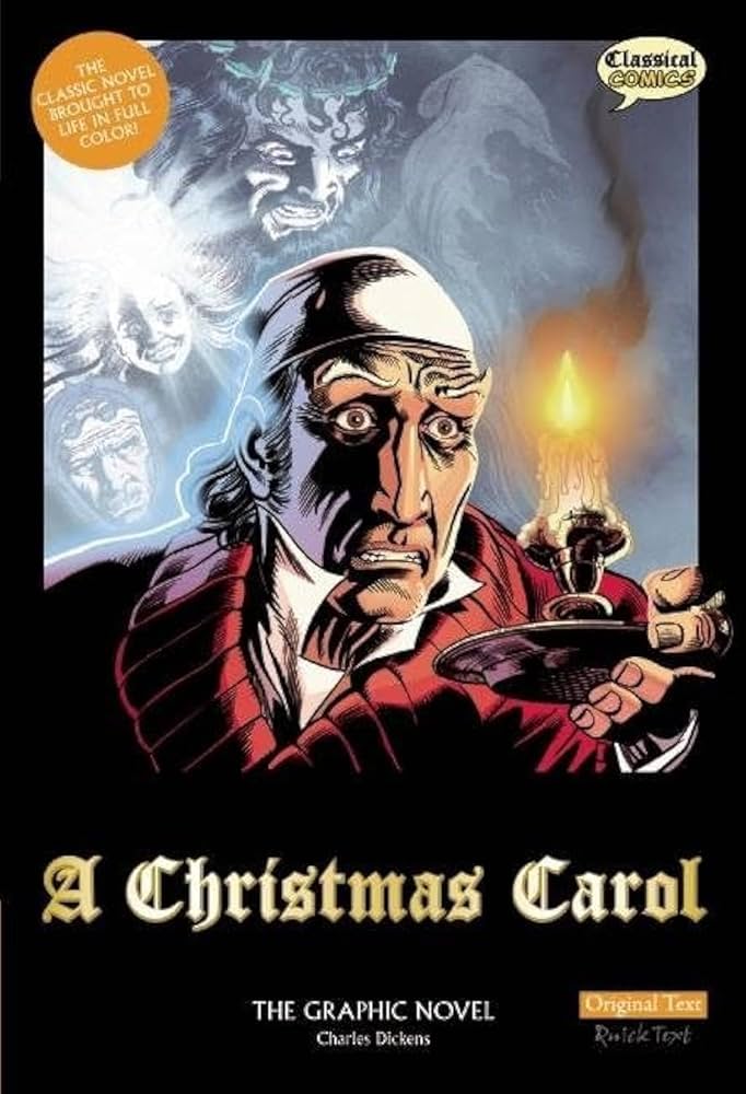 A Christmas Carol Comic: A Graphic Novel Adaptation of Dickens Classic