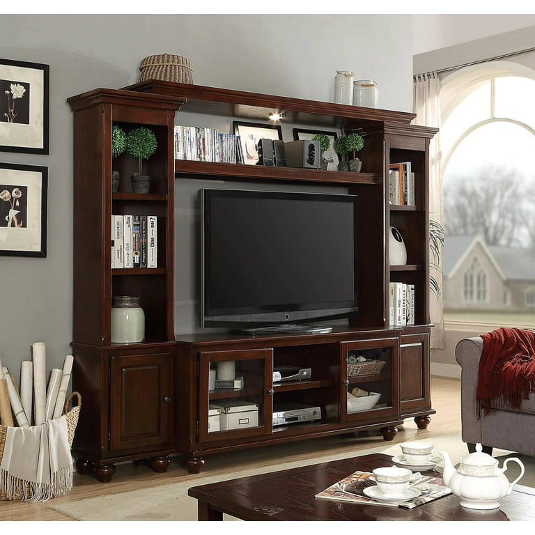 ACME TV Stand: Stylish Wooden Entertainment Center for Your Living Room