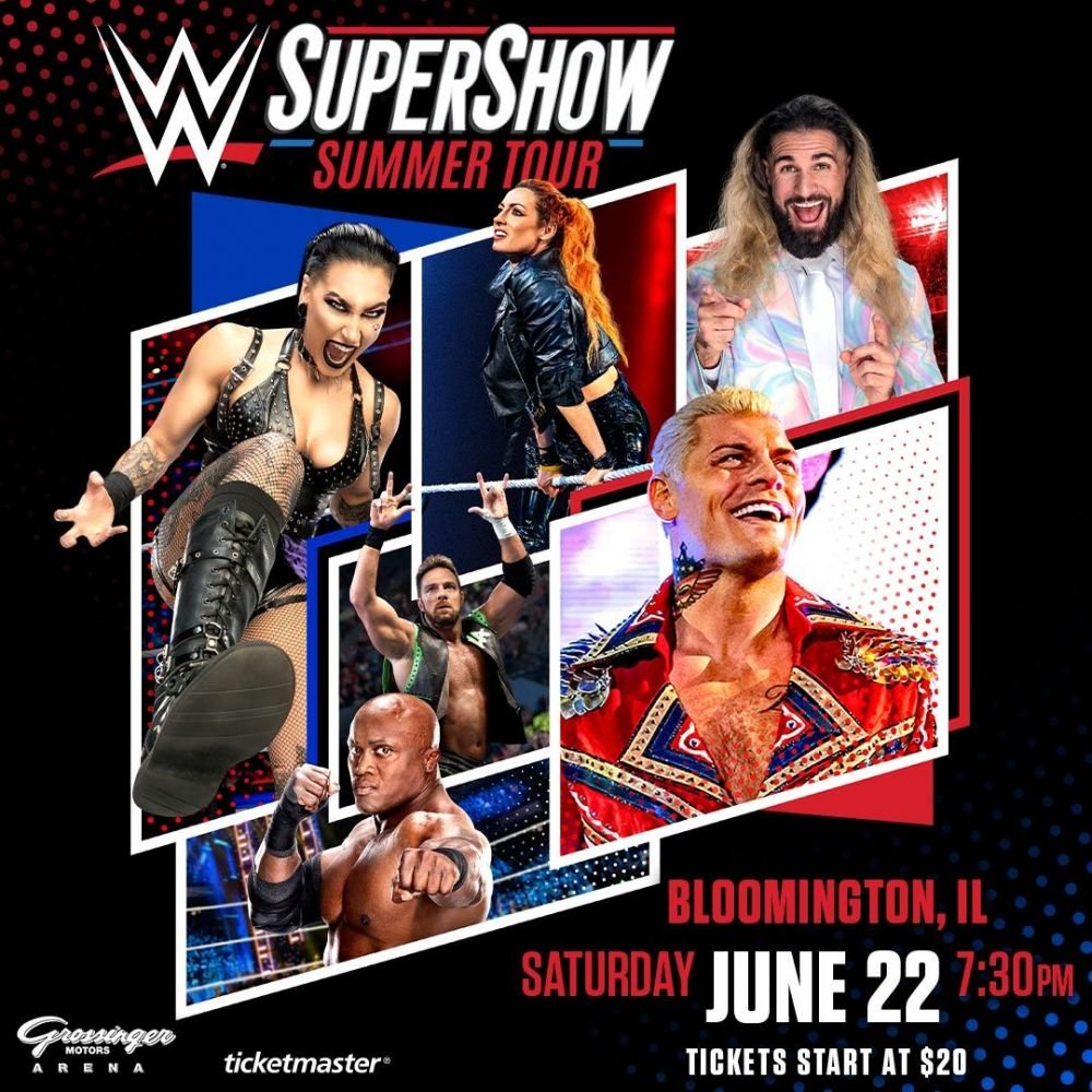 WWE Bloomington IL 2024: Event Dates, Tickets & Full Details