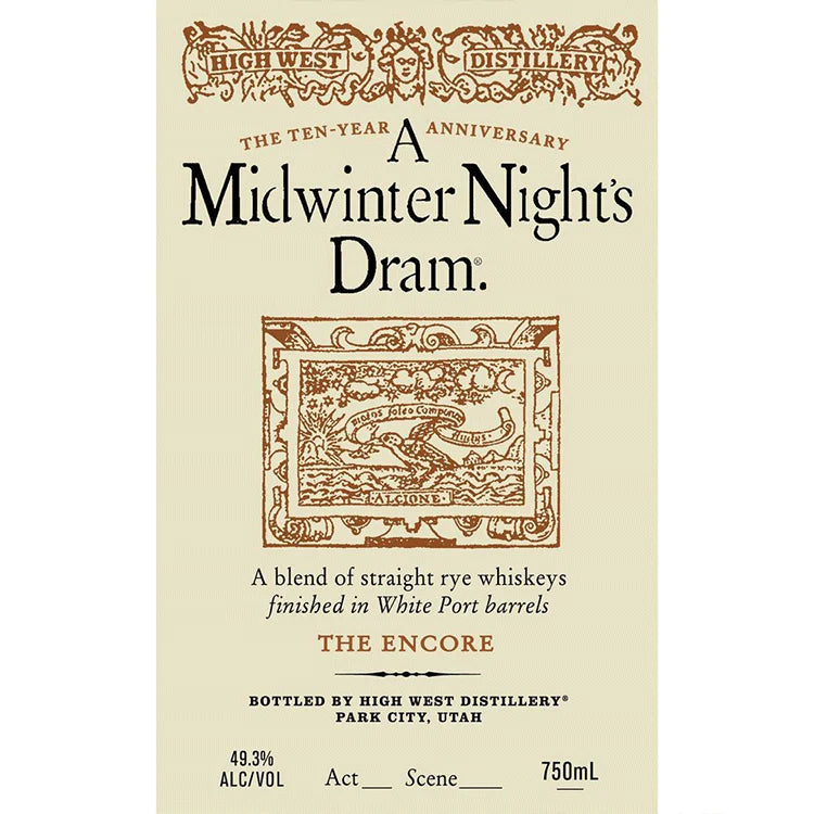 High West A Midwinter Nights Dram Act 1 Scene 1 Review: The Encore Edition