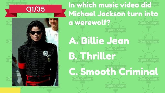 michael jackson quizzes