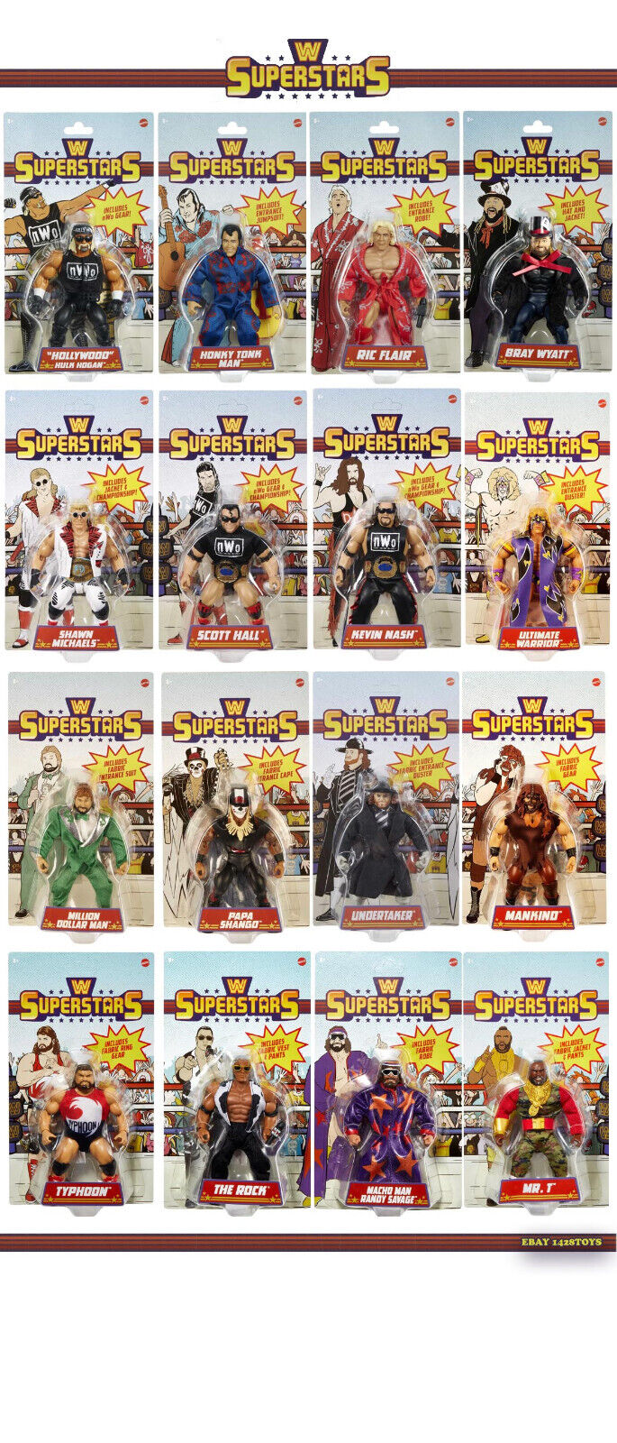 Action Figure Checklist: Must-Have WWE Superstars List