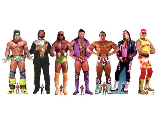 WWE Cardboard Cutouts: Life-Size Standees of Your Favorite Wrestlers