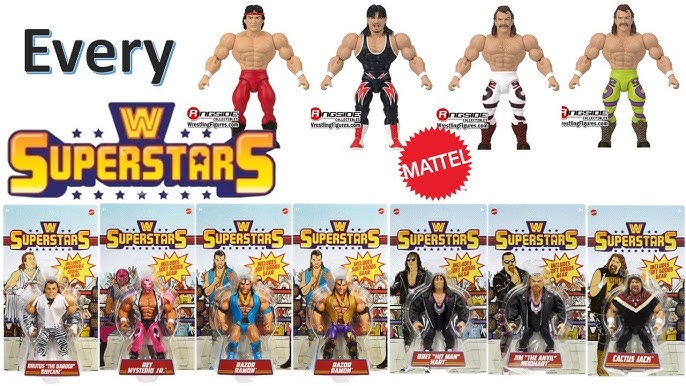 Detailed WWE Superstars Figures Checklist: Mattel Series Guide