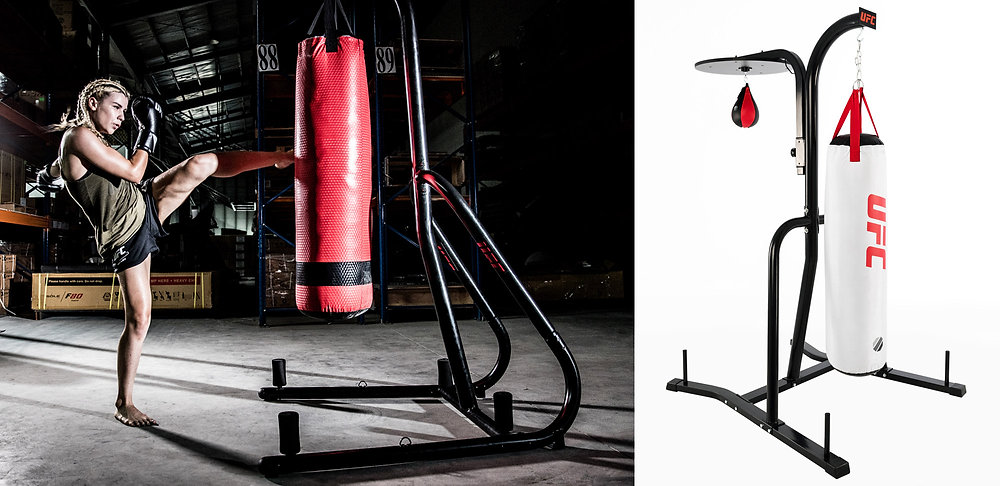 Upgrade Your MMA Workout with UFC Heavy Bag Stand for Dual Training