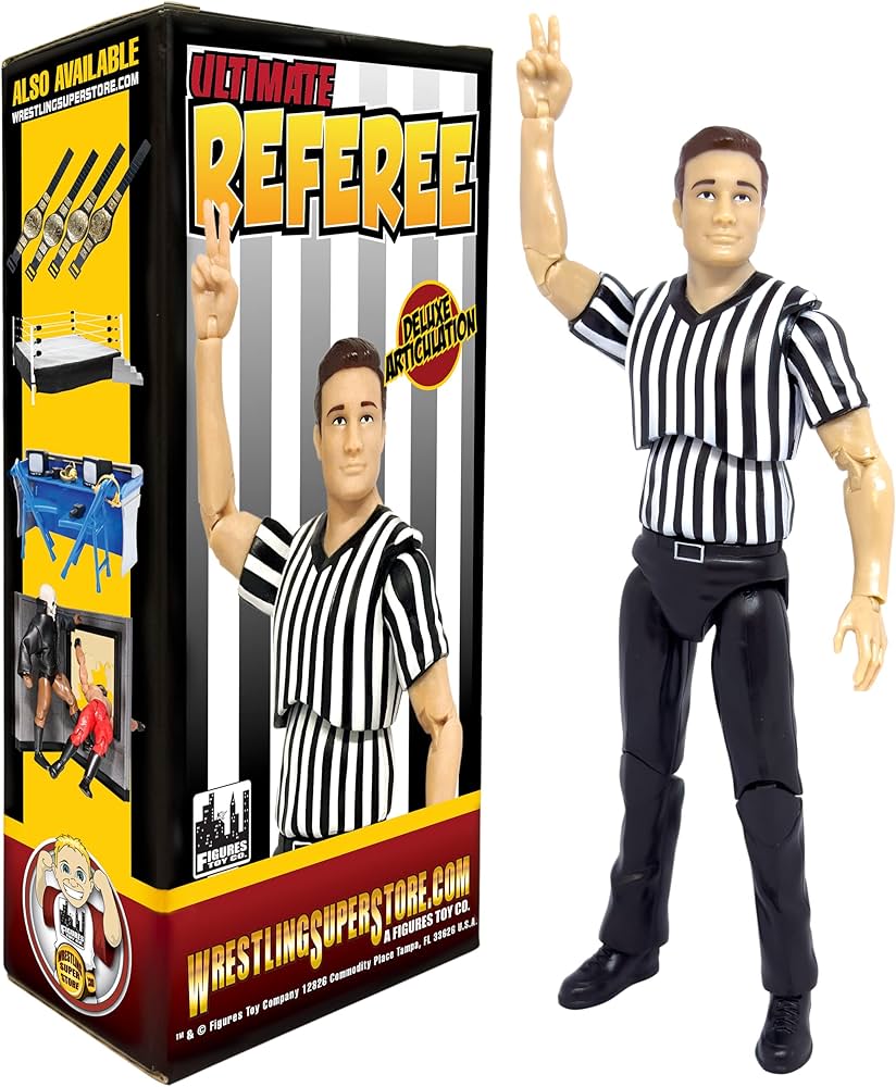 Get Your Hands on the Ultimate WWE Referee Action Figure