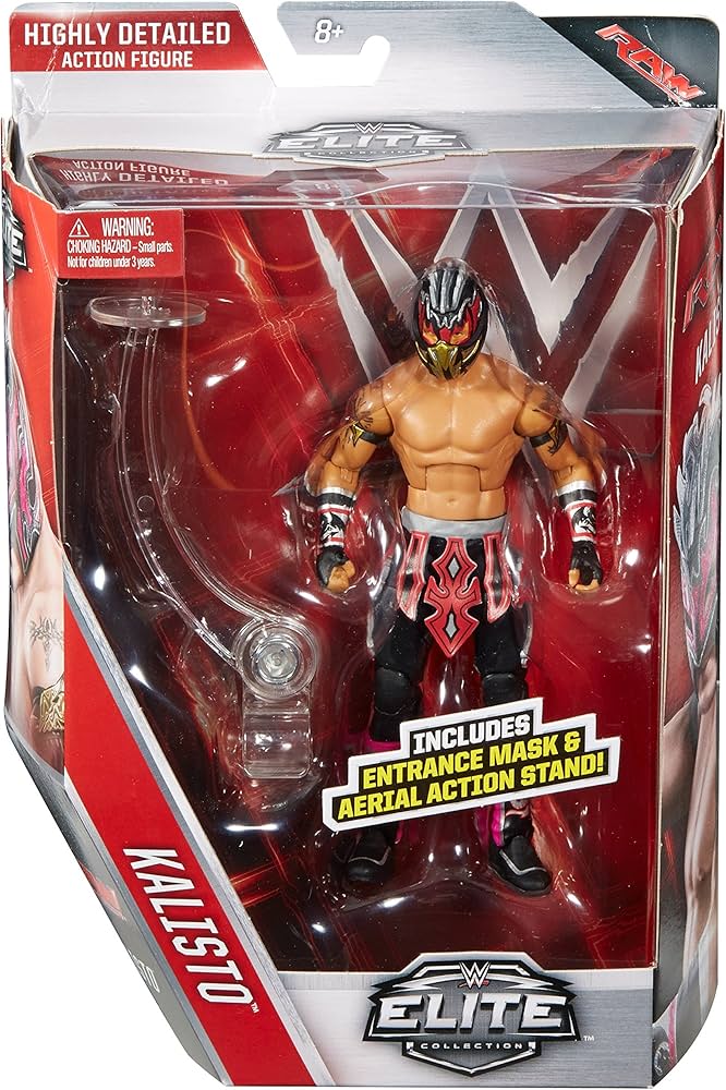 WWE Kalisto Elite Action Figure – Capture the Thrills of WWE with This Iconic Figure