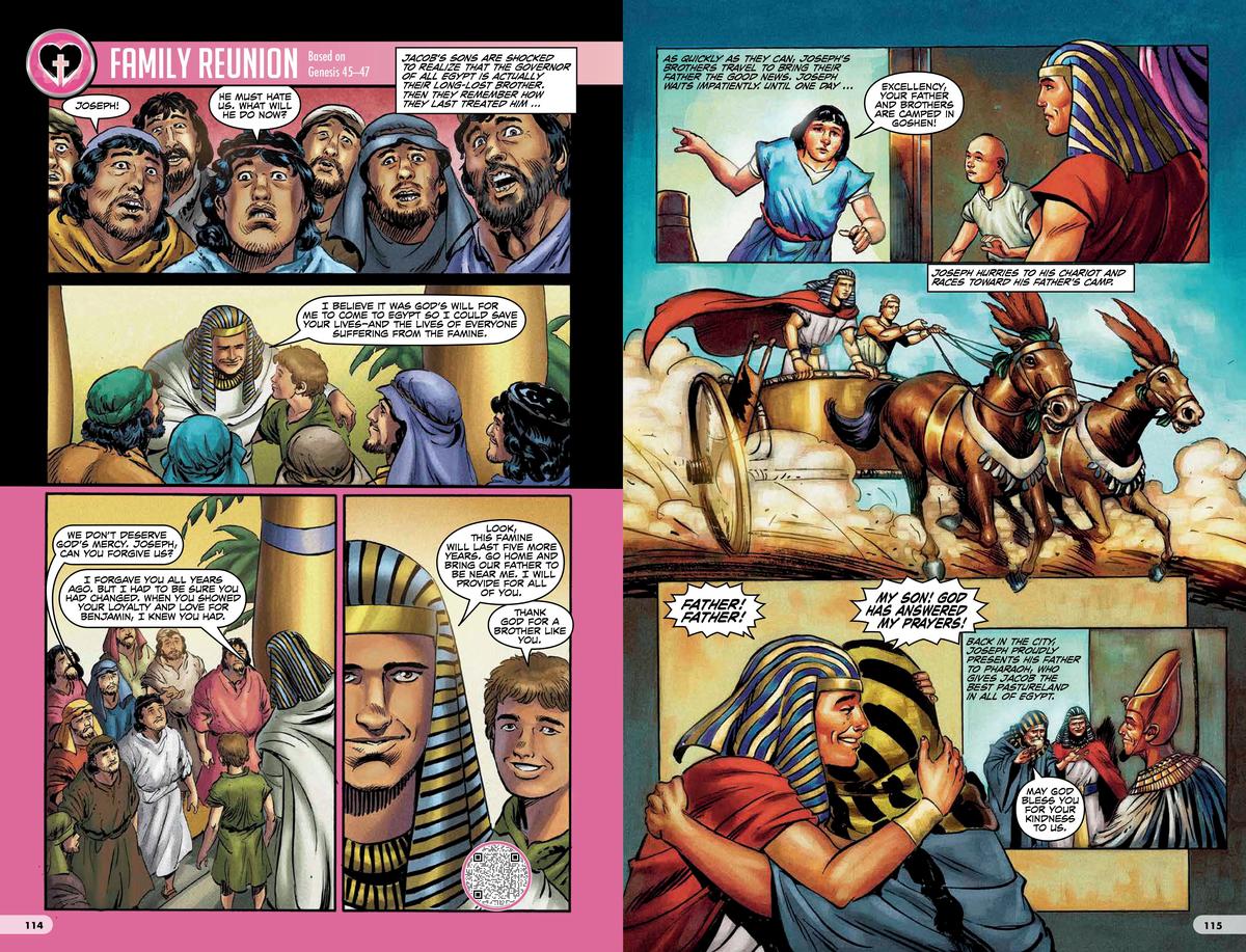 Discover the Bible Story: Engaging Comics for All Ages