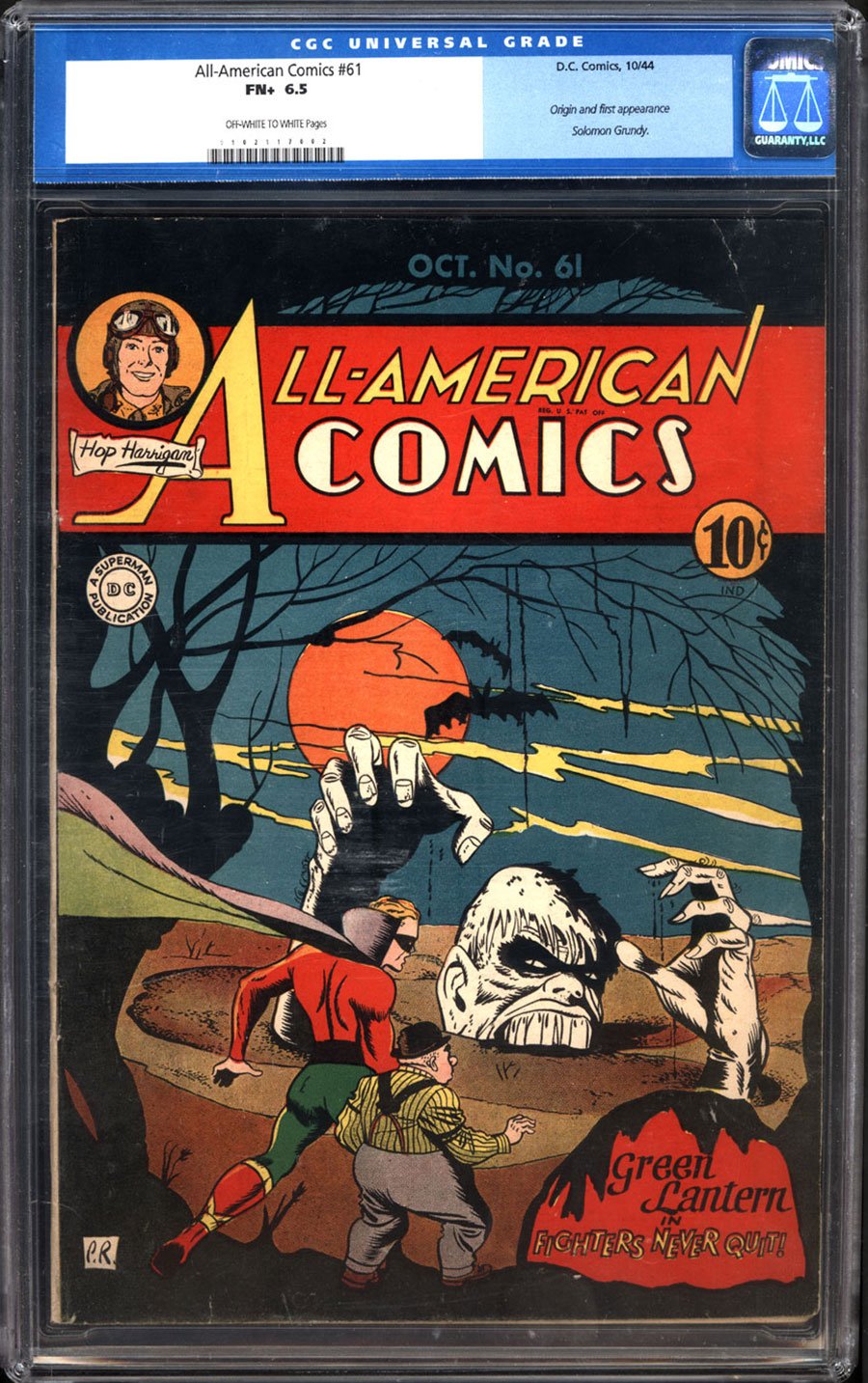 All-American Comics 61: First Appearance of Solomon Grundy – A Golden Age Classic