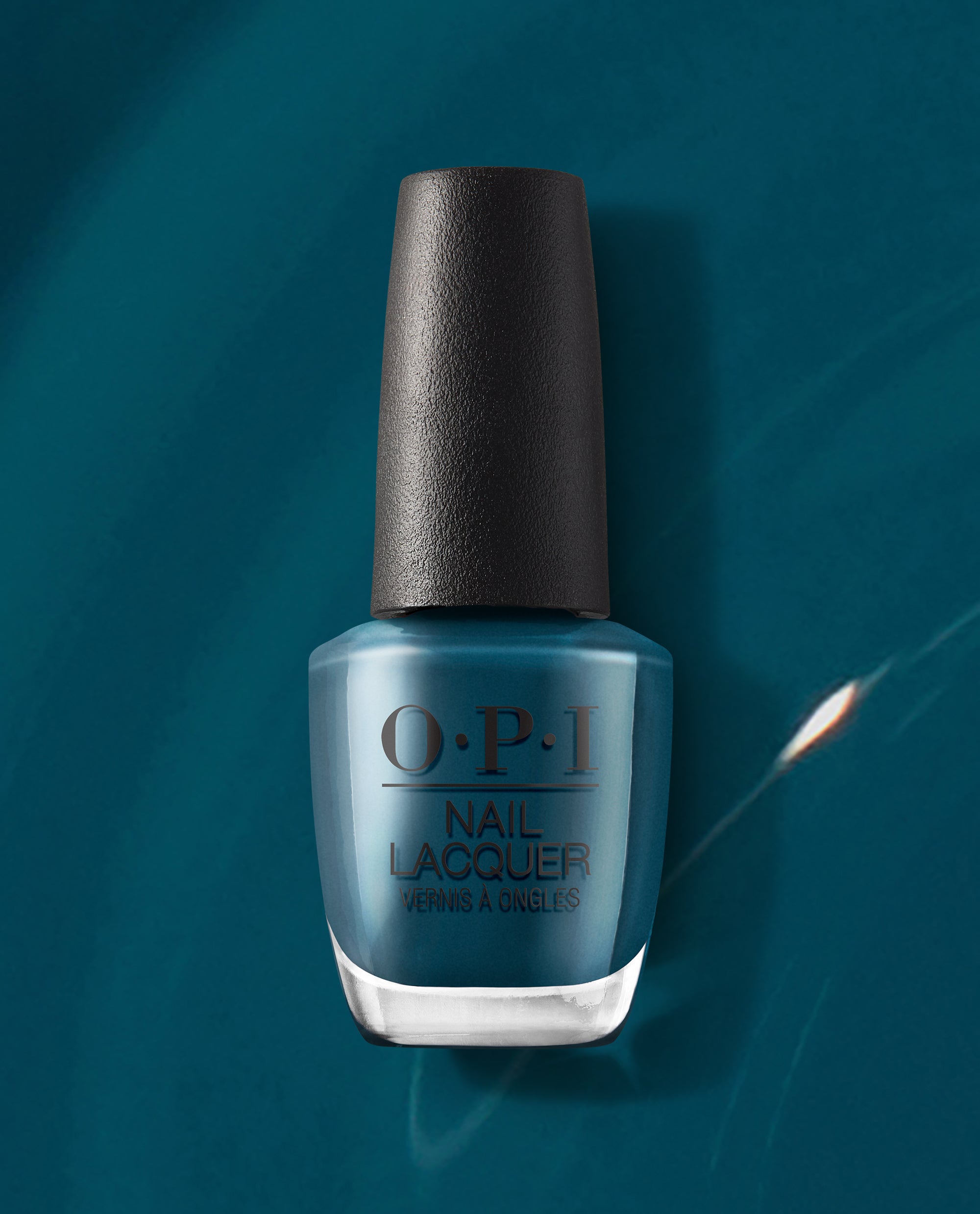 Unleash Bold Elegance with Drama at La Scala Teal Nail Polish by OPI