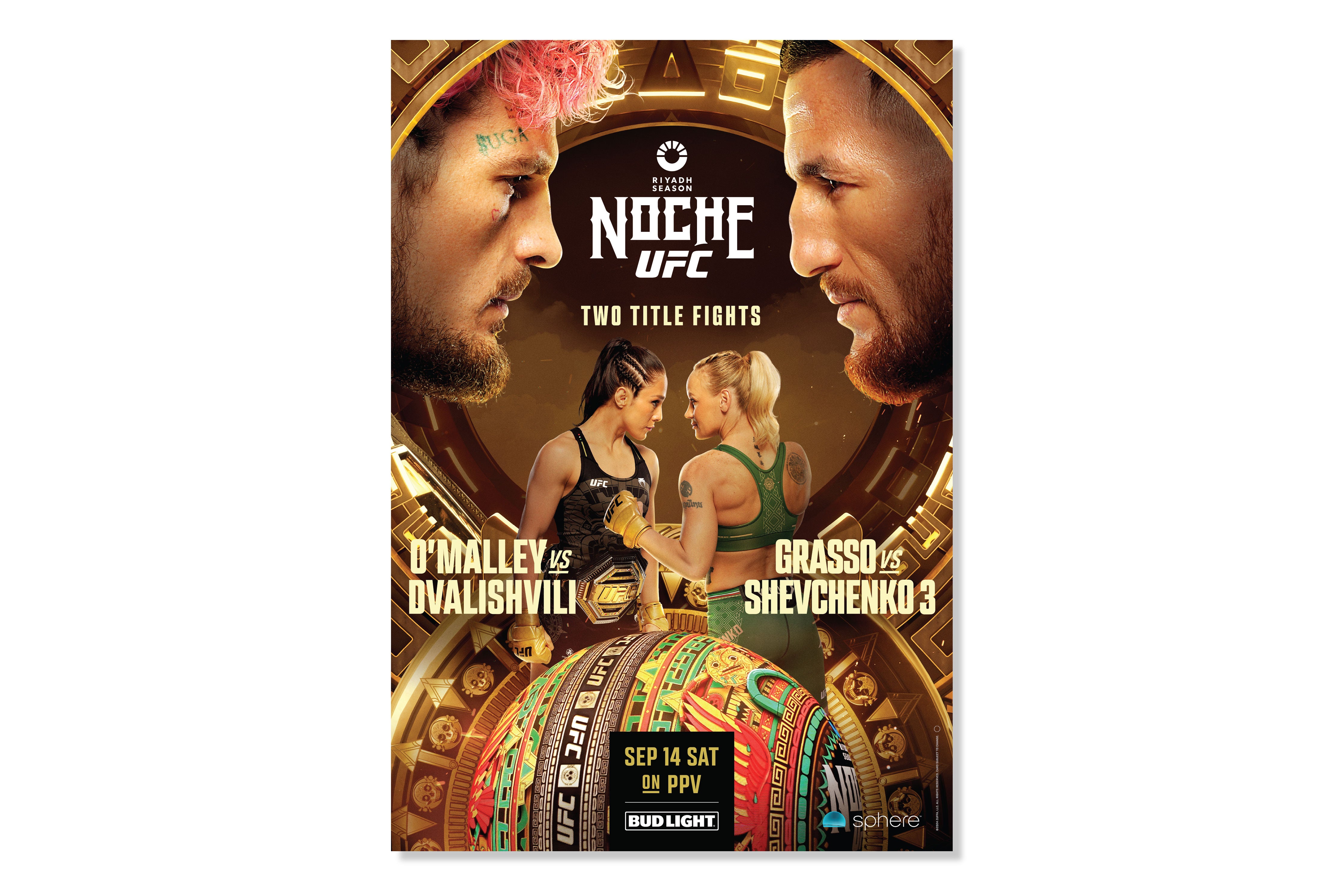 Shop UFC Autographed Posters: Unique Signed Collectibles from Iconic Events