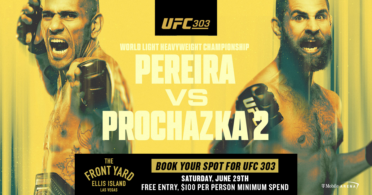 Join the UFC 303 Watch Party in Vegas - Live Action, Food & Drinks!