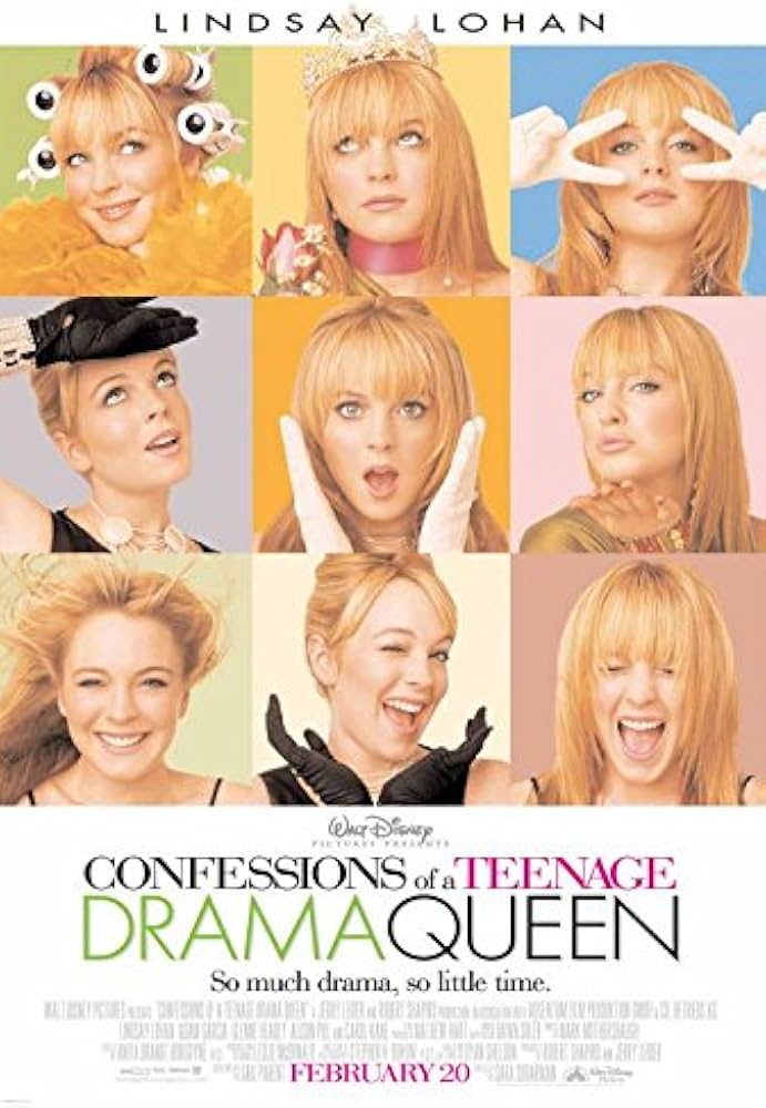 Confessions of a Teenage Drama Queen Poster – Original 2004 Theatrical Design