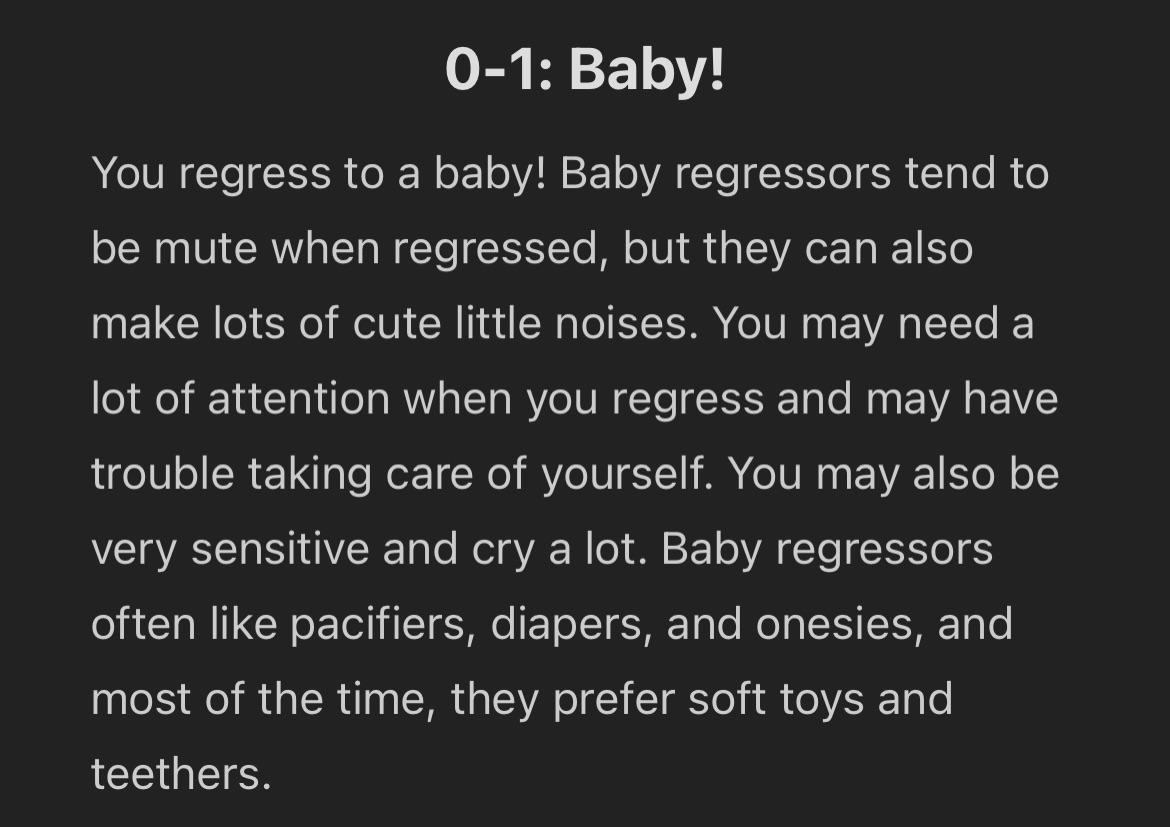 What Is Your Age Regression? Take the Quiz to Find Out