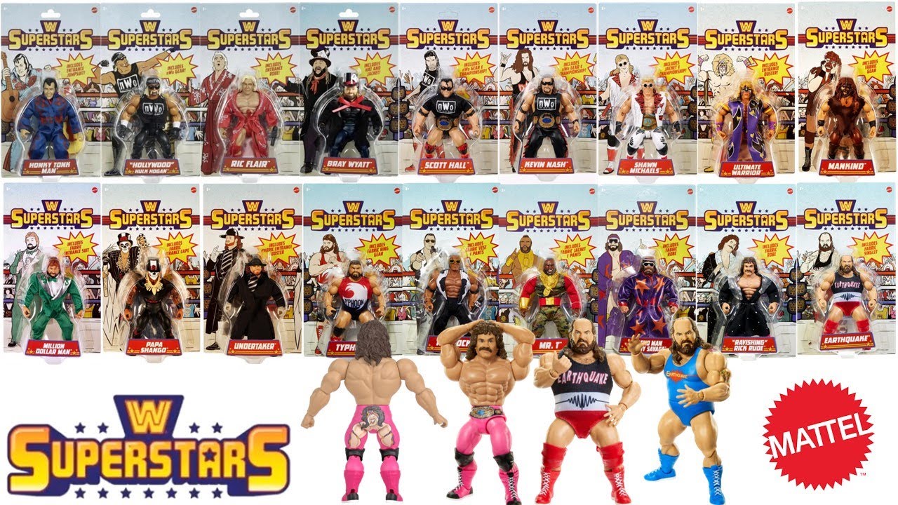 Detailed WWE Superstars Figures Checklist: Mattel Series Guide