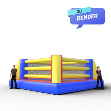 WWE Bounce House Ring: Ultimate Wrestling Experience for Kids and Adults