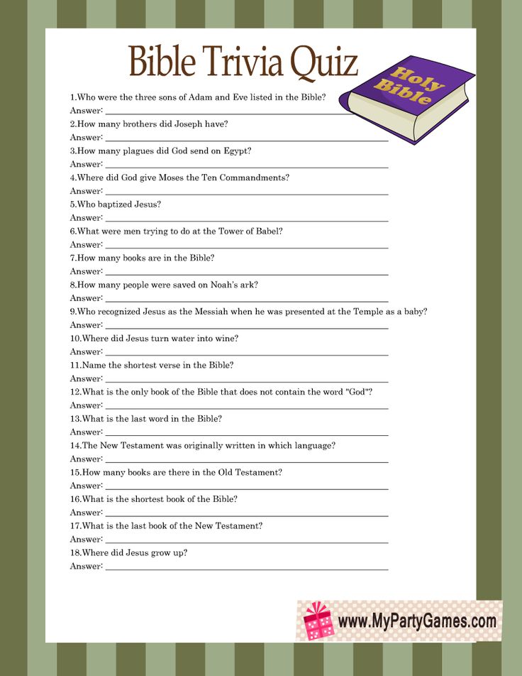 Test Your Bible Knowledge with Fun Multiple Choice Bible Quizzes