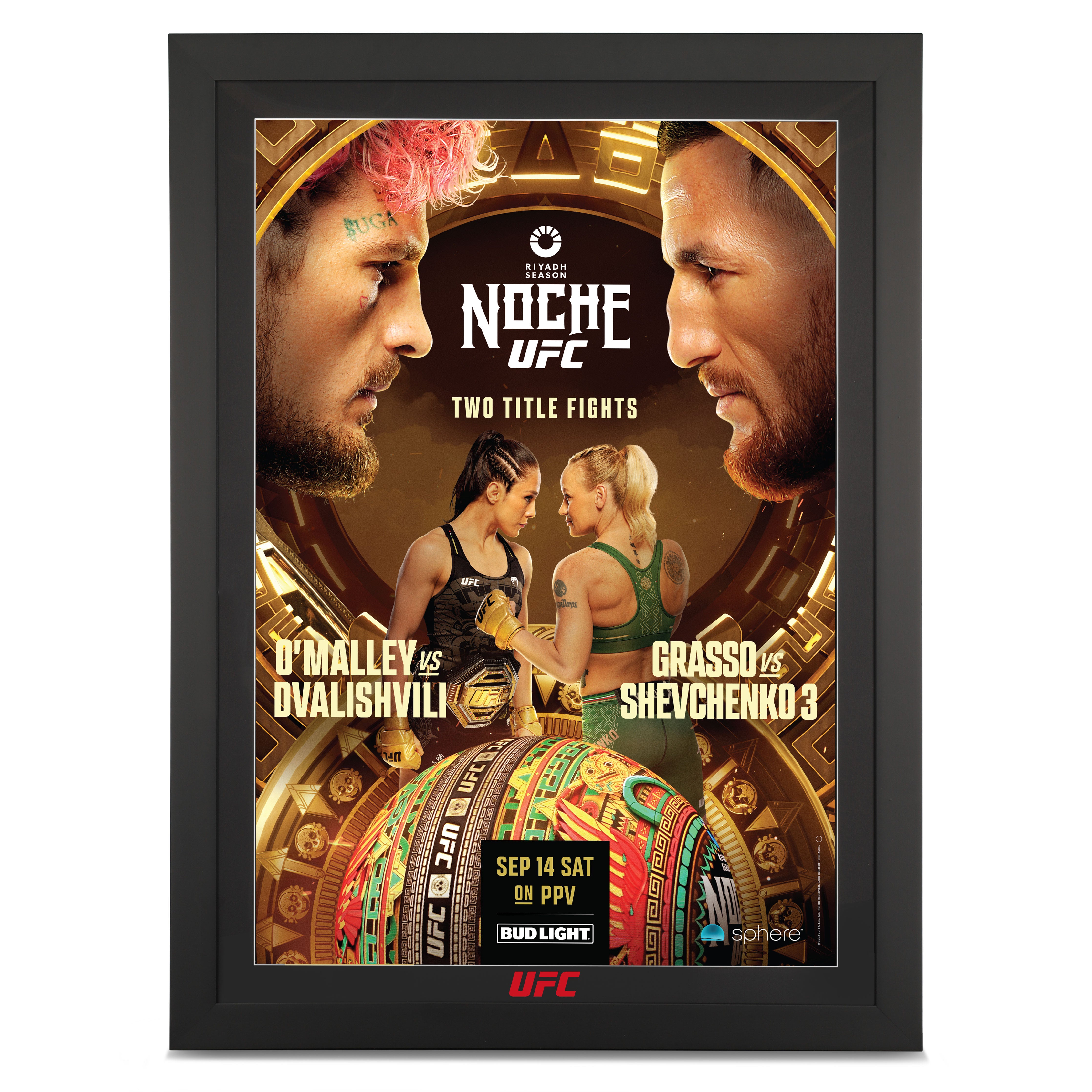 Shop UFC Autographed Posters: Unique Signed Collectibles from Iconic Events