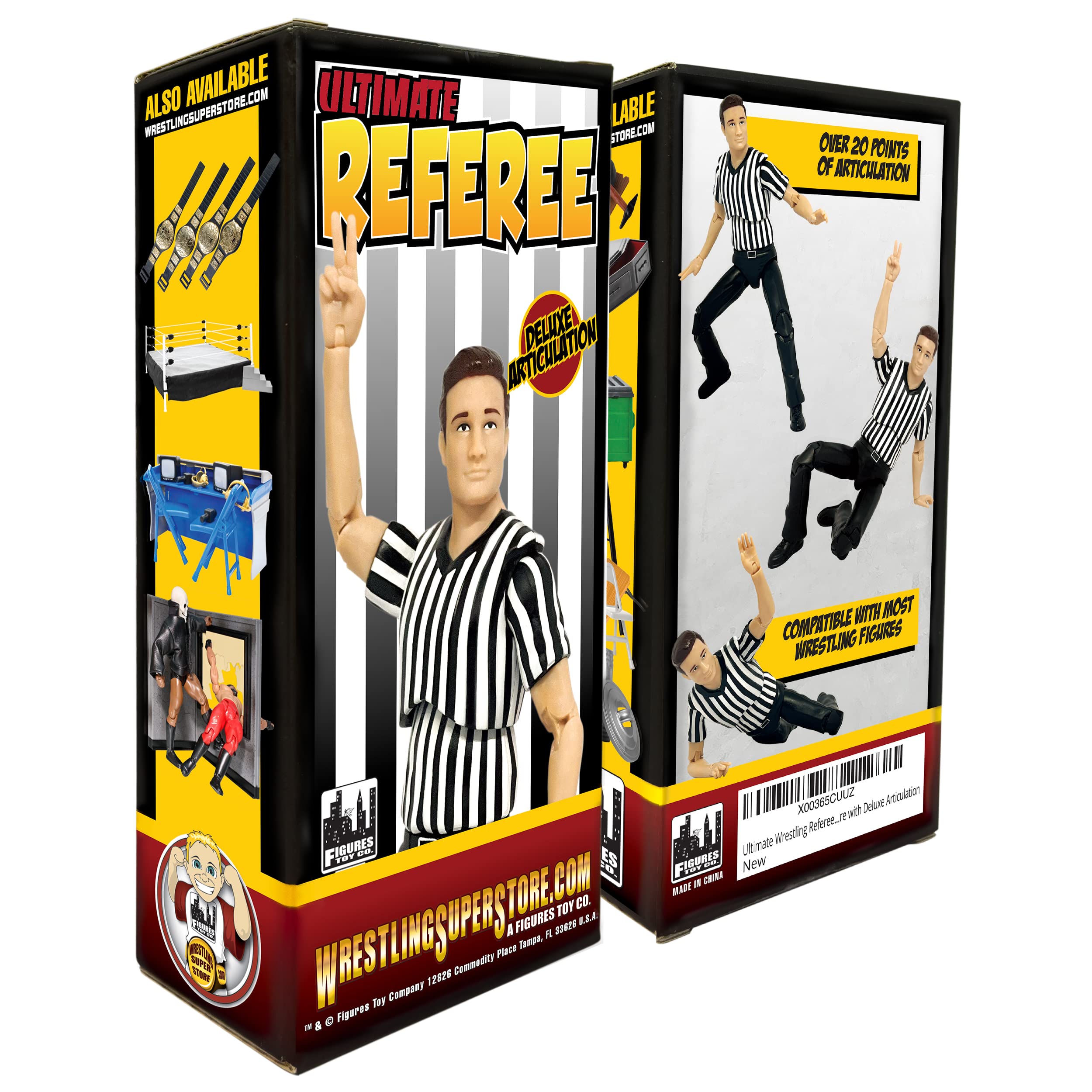 Get Your Hands on the Ultimate WWE Referee Action Figure