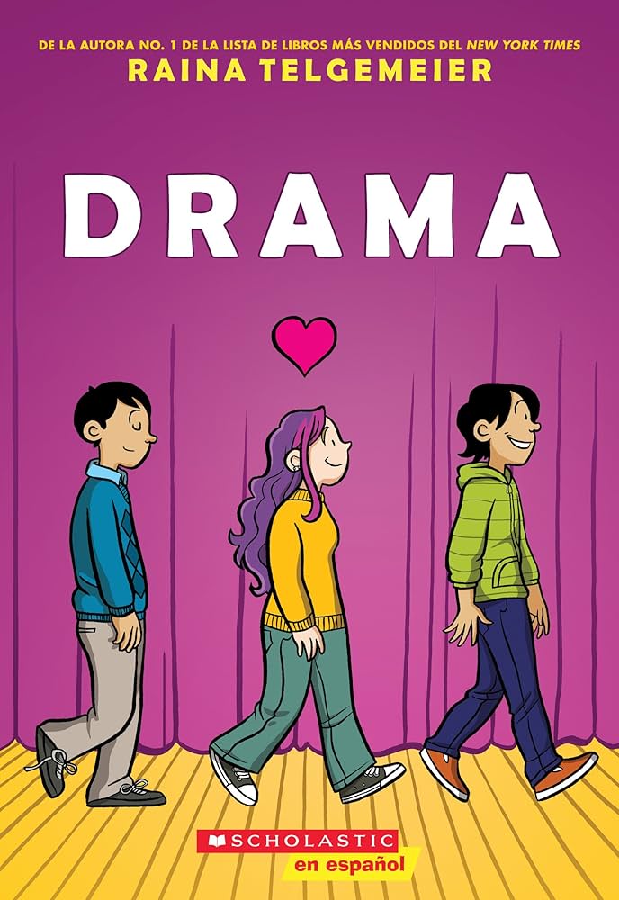 Discover Drama Spanish Edition: Raina Telgemeiers Hit Graphic Novel in Español