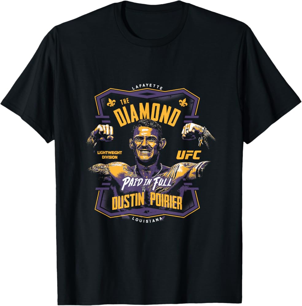 Shop Official Dustin Poirier UFC Shirt - Best Deals on UFC Apparel