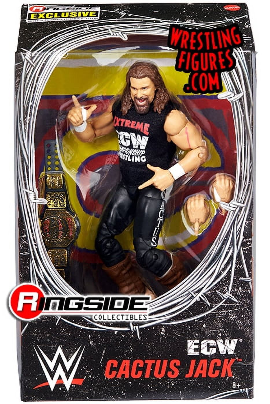 WWE Cactus Jack Action Figure - Elite Collection ECW Version