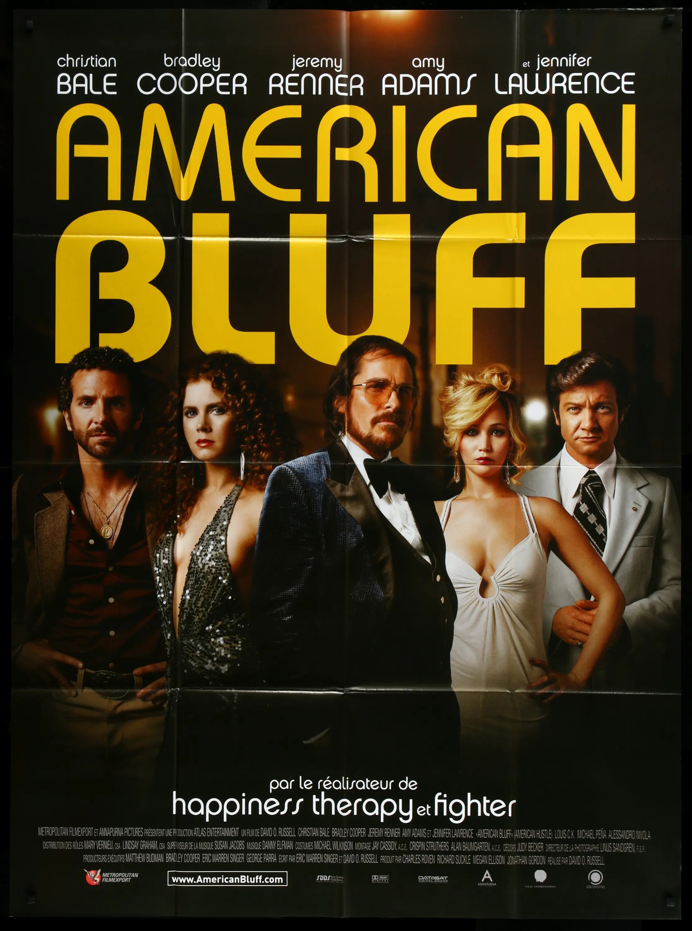 Authentic 2013 American Hustle Film Poster for Collectors