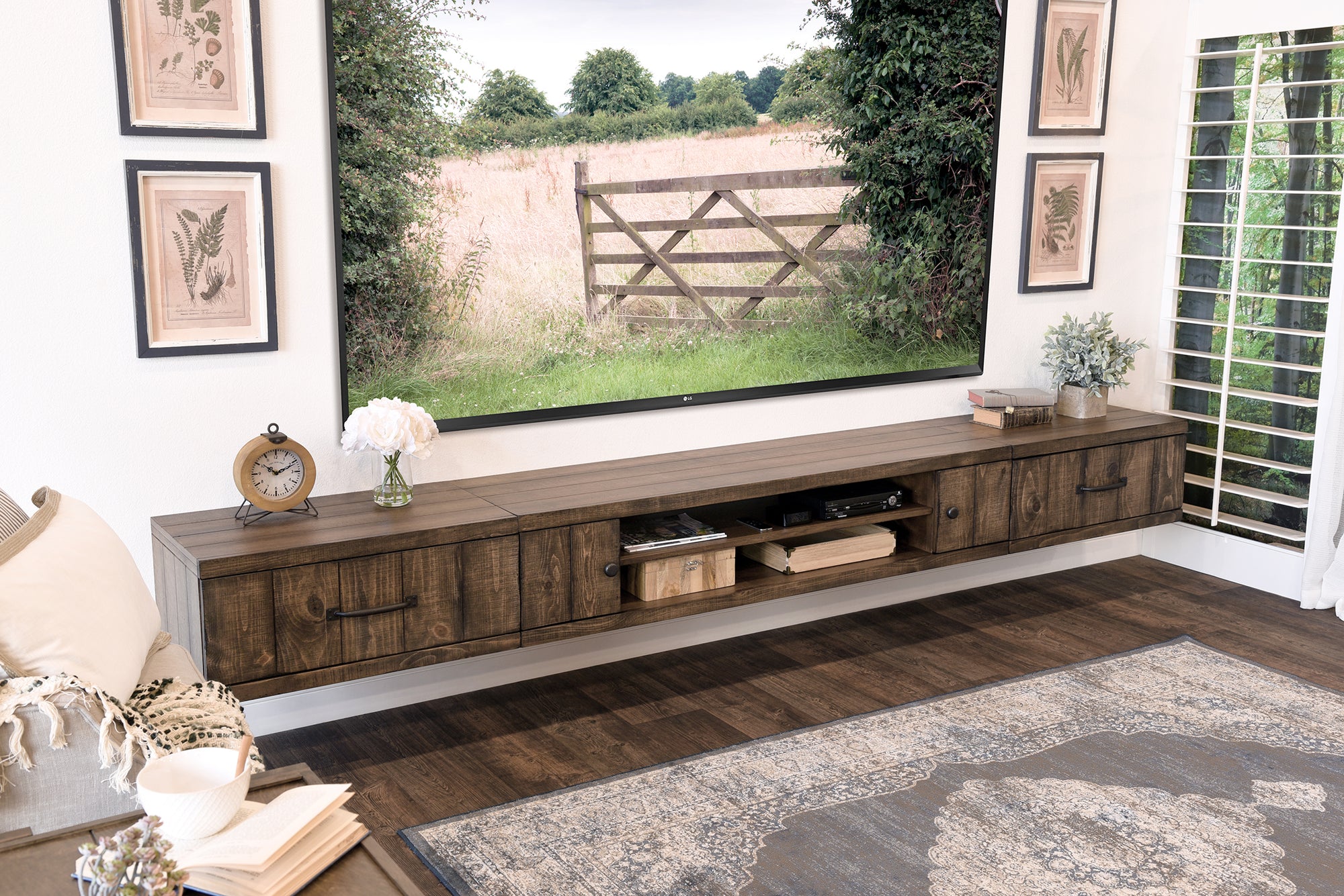 Shop Unique Barnwood TV Consoles for Stylish Entertainment Centers