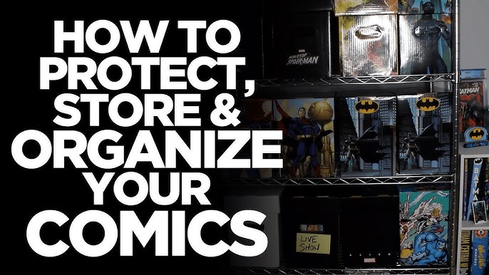 DIY Comic Book Stor Folio: Easy Steps to Protect Your Comics