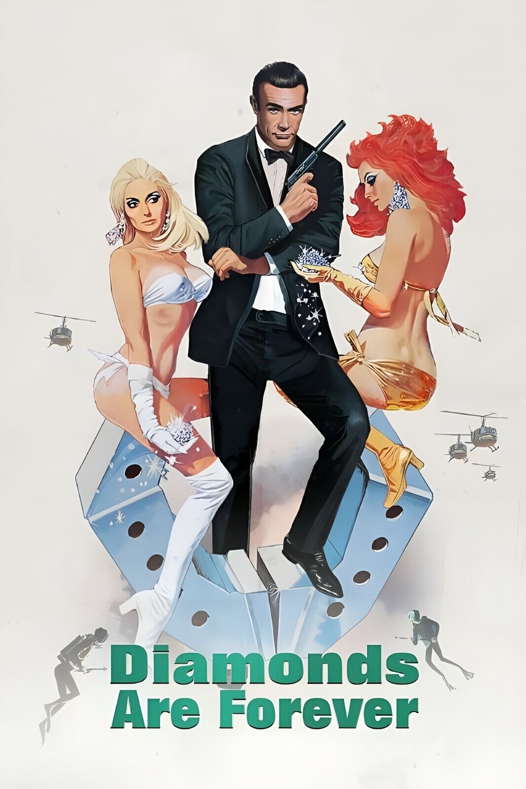 Diamonds Are Forever Film Poster: Check Out the Iconic Design!