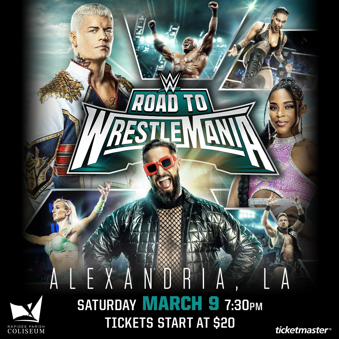 WWE Alexandria Event Details Parking Hotels and Food Guide