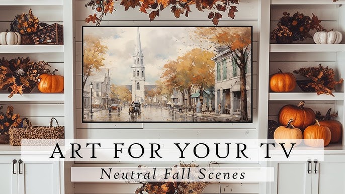 Fall Frame TV Art: How to Display Autumn Scenery on Your Screen