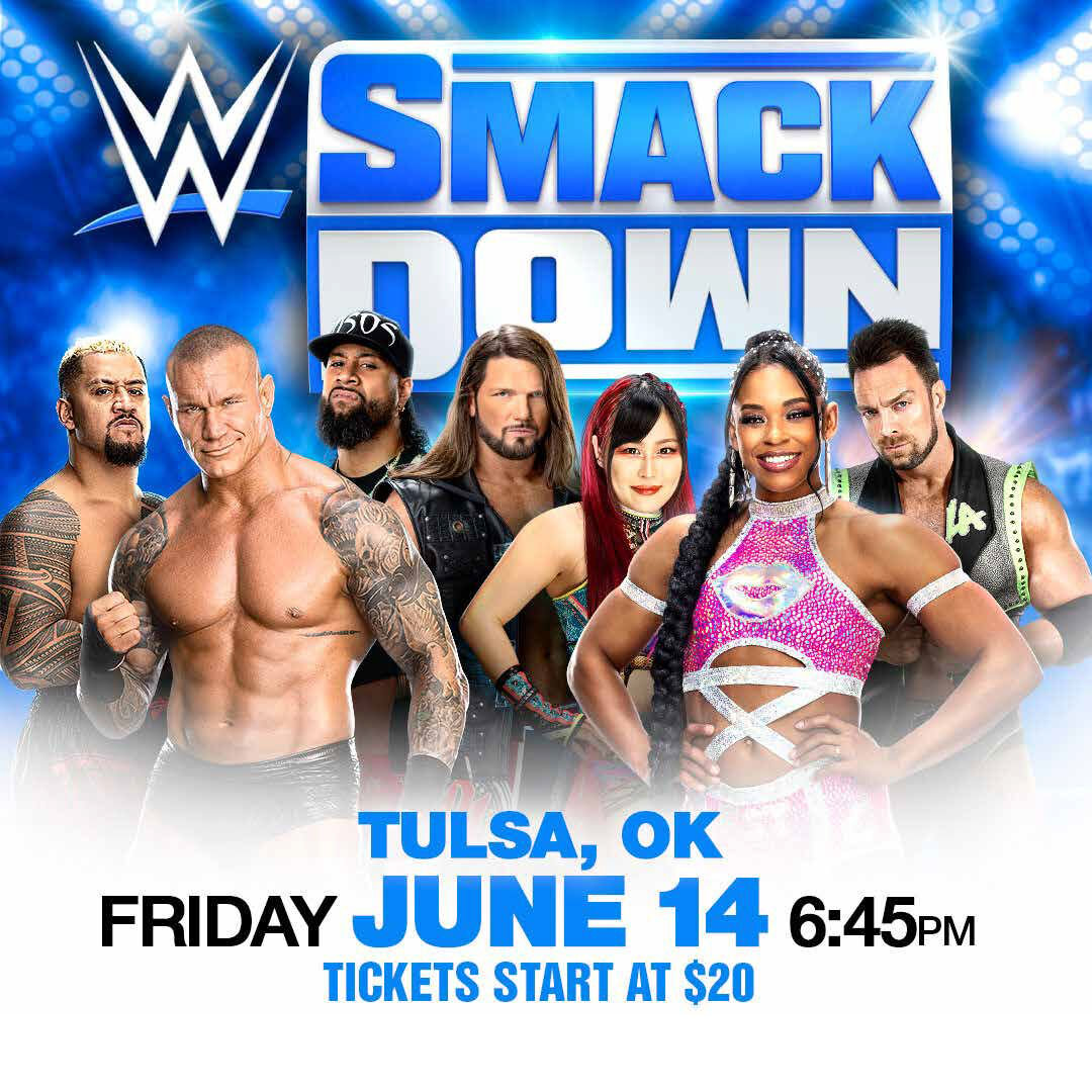 WWE Returns to Tulsa Oklahoma: Get Your Tickets Now