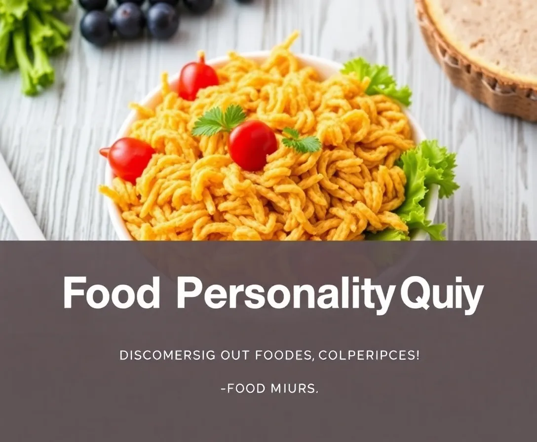 Discover Your Inner Chef: Try These Entertaining Food Personality Quizzes Today!