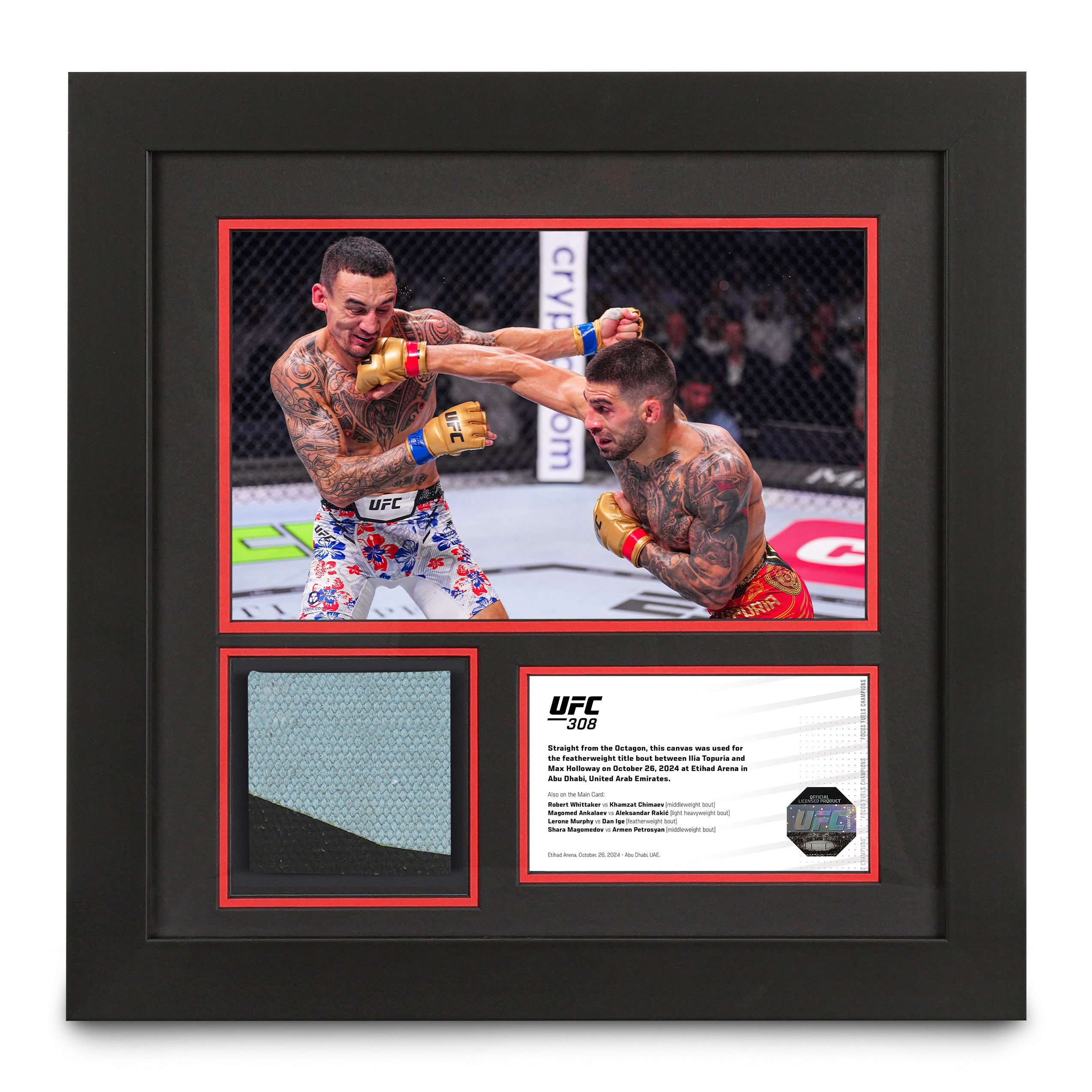 UFC Signed Memorabilia: Own a Piece of Fighting History!