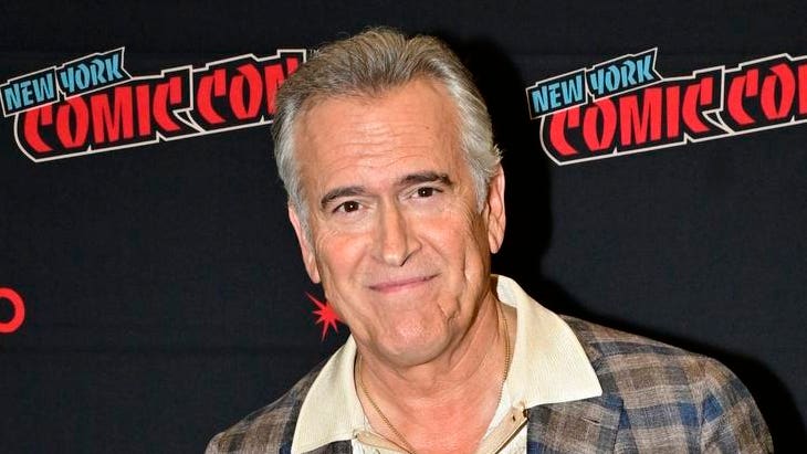 Comic Con 2024: Bruce Campbell on Hysteria! and Ash Williams