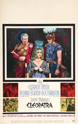 Cleopatra Movie Poster: A Look at the Artwork Through the Years.