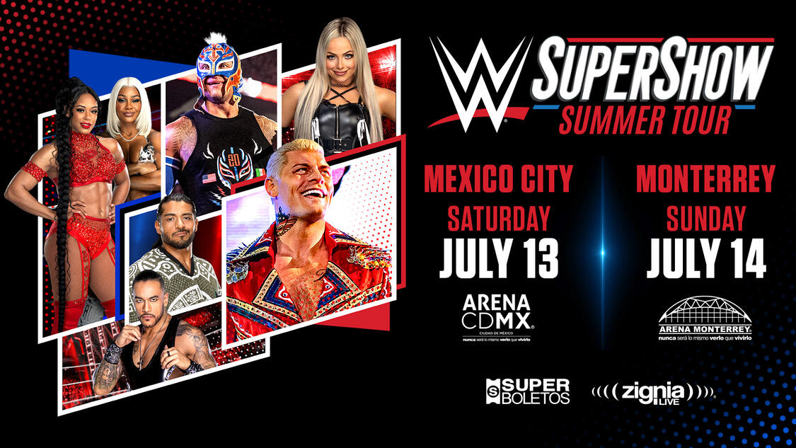 WWE Summer Tour is Coming: Check Out the Supershow Lineup