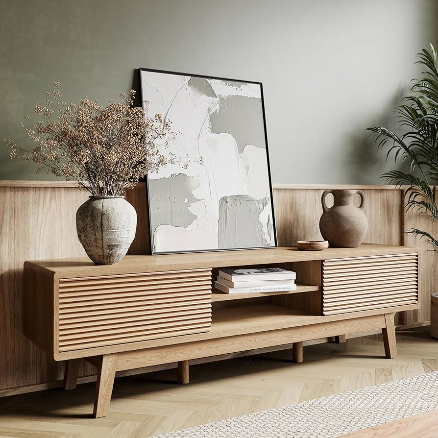 Discover Unique Boomstam TV Meubels: Solid Wood TV Stands