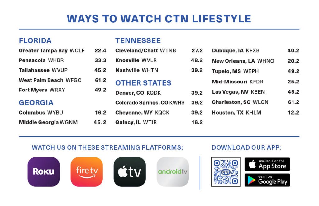 Easy Guide to the CTN Lifestyle TV Schedule This Week