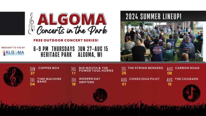 Algoma Music in the Park: Your Summer Soundtrack in the City!