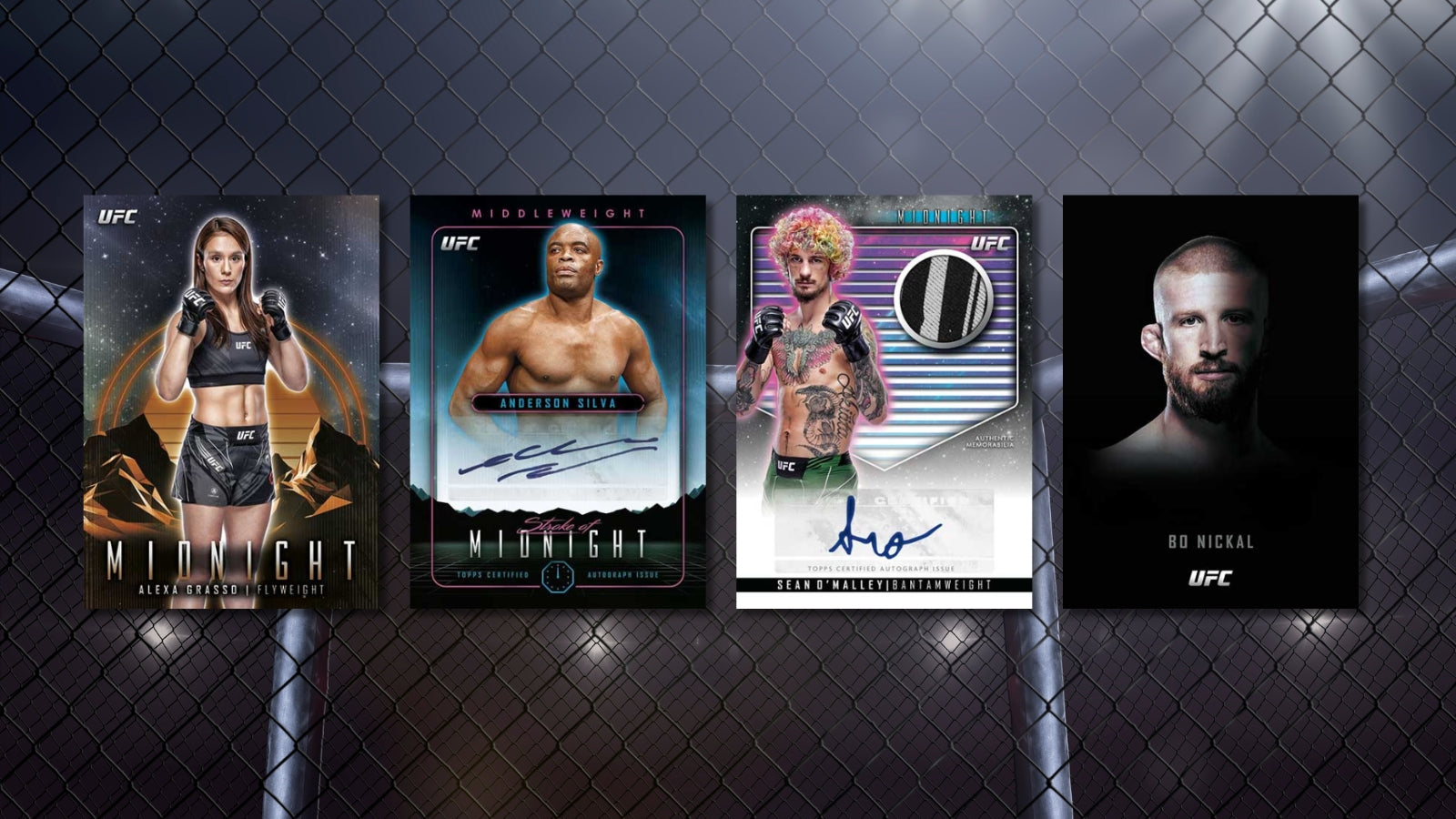 New 2024 Topps UFC Midnight Checklist: See All the Cards Here