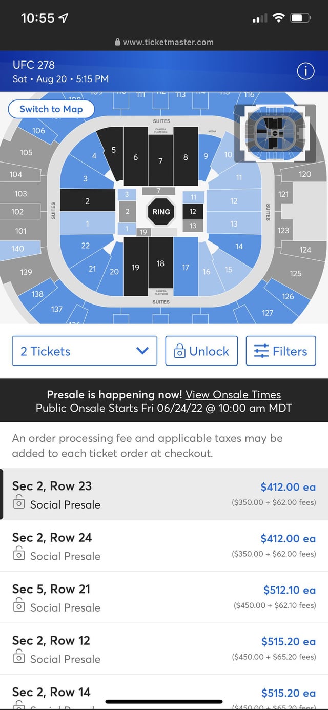 UFC Apex Tickets Price: Your Ultimate Guide to Ticket Costs