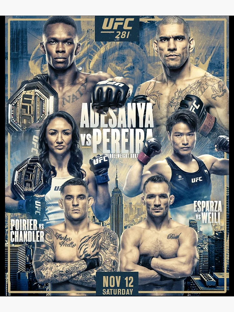 Where to Find Cheap UFC 281 Posters Online Today