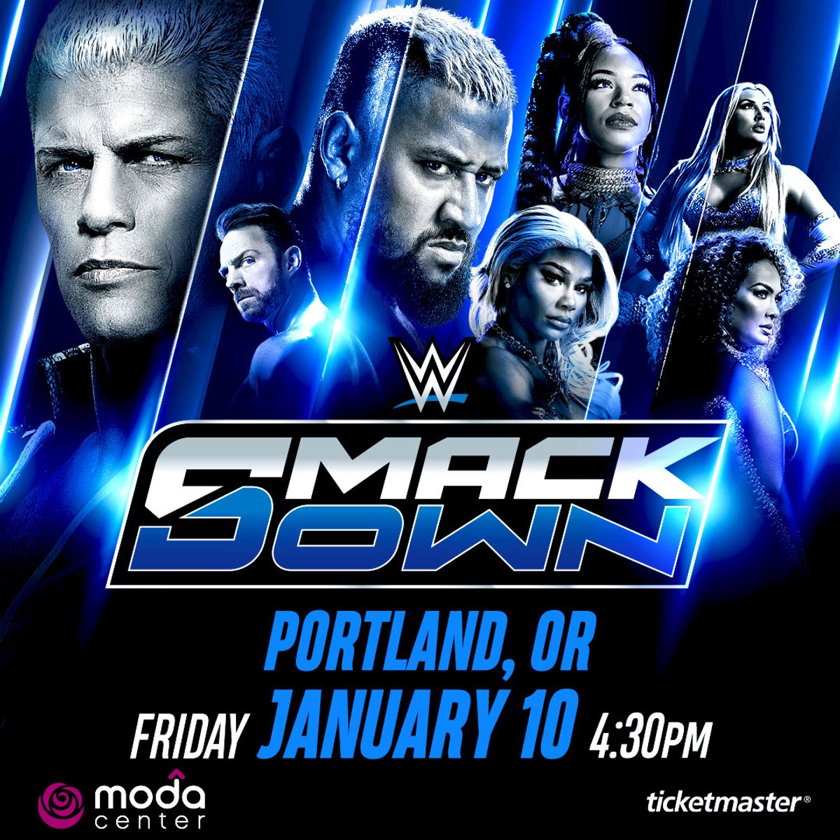 WWE SmackDown Portland Show: Start Time, TV Channel, and Card