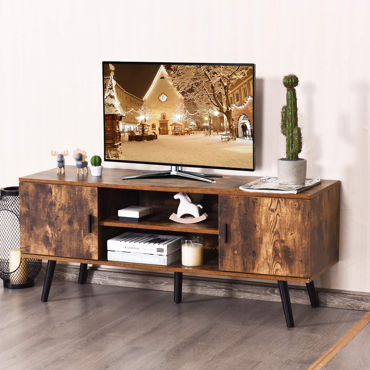 Discover Unique Boomstam TV Meubels: Solid Wood TV Stands